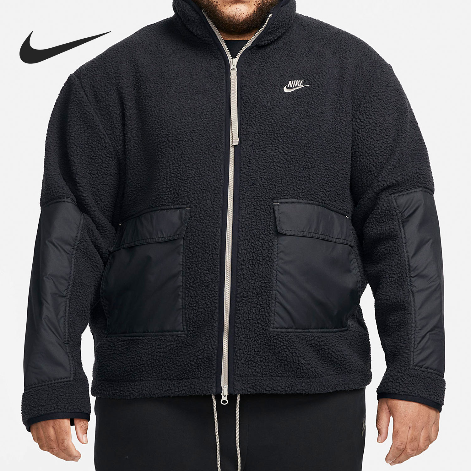 Nike/耐克正品ESSENTIALS+ 男子全长拉链起绒夹克DD5022-010