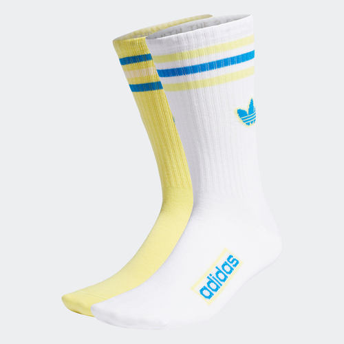 Adidas/阿迪达斯官方正品三叶草男女休闲时尚运动袜两双装H32416