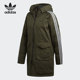 休闲保暖运动羽绒服DH4580 三叶草女子中长款 Adidas 阿迪达斯正品