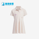 阿迪达斯正品 新款 小童休闲翻领连衣裙时尚 Adidas 百搭新款 JF3873