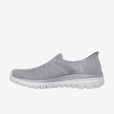 Skechers斯凯奇正品Graceful女低帮舒适日常出行休闲鞋100737-GRY