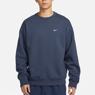 Nike/耐克正品Solo Swoosh男士加绒圆领套头卫衣DX1362-437