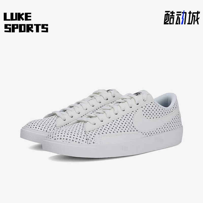 Nike/耐克正品新款女白色低帮简约经典圆头橡胶底板鞋AV9374-100