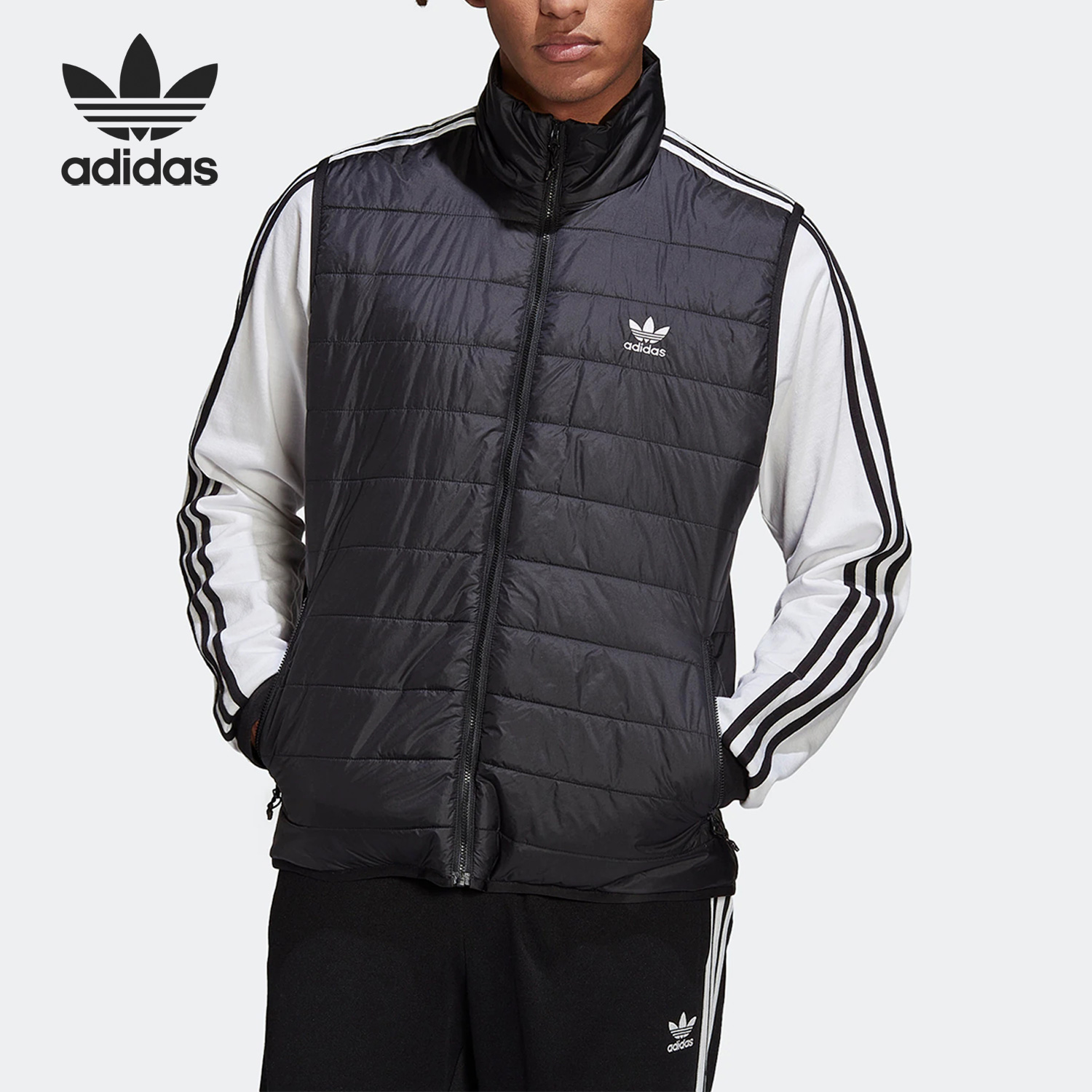 保暖棉马甲Adidas/阿迪达斯