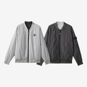 Skechers 保暖男子休闲运动立领夹克棉服L421M022 斯凯奇正品