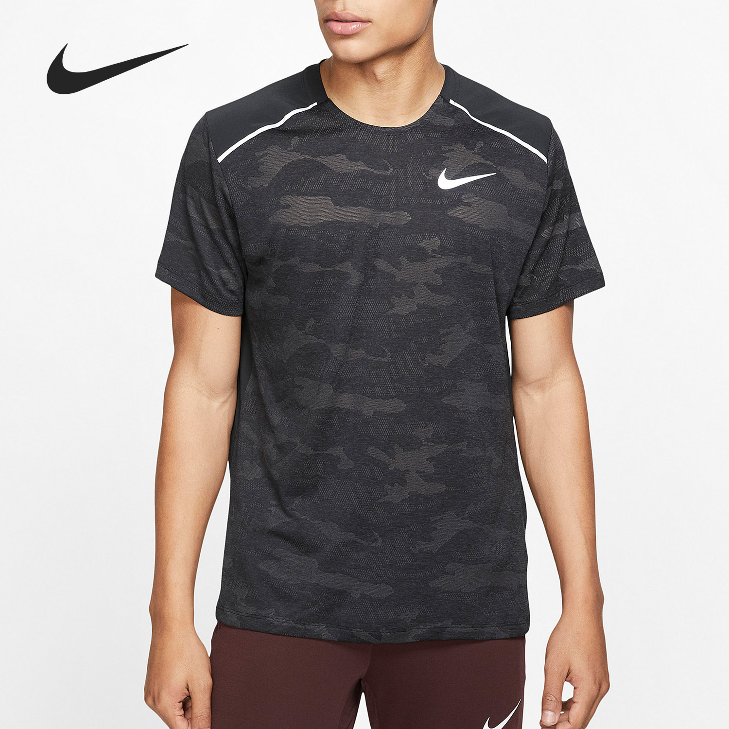 Nike/耐克正品 男子新款运动透气圆领舒适休闲舒适短袖T恤 AJ4503