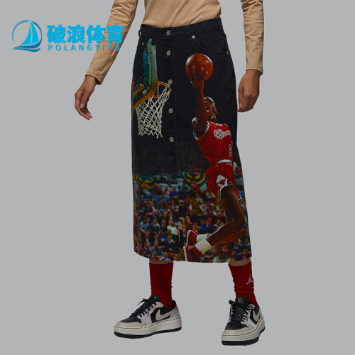 耐克女士印花潮流半身裙