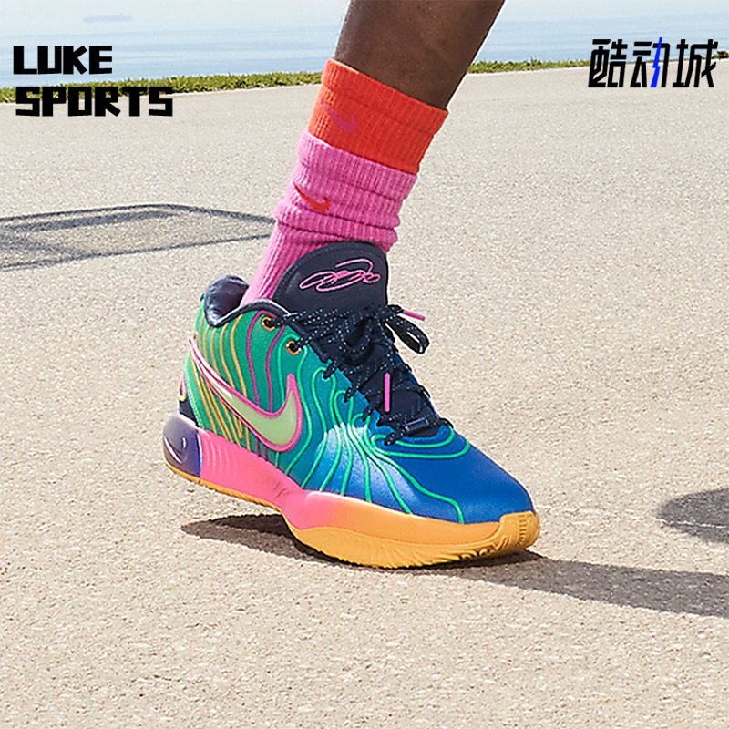 Nike/耐克正品新款男士时尚潮流低帮缓震篮球鞋HF5352-400