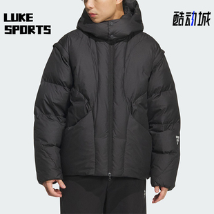 Adidas/阿迪达斯正品Future Style男士户外连帽日常羽绒服KC2587