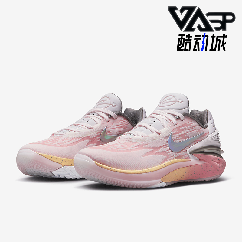 耐克男士低帮缓震篮球鞋