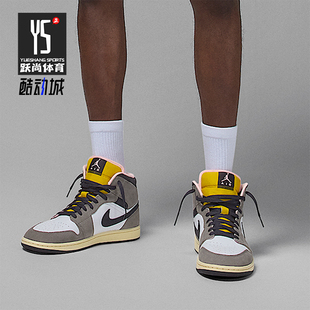 耐克正品 耐磨中帮缓震经典 Nike JORDAN男士 100 轻便运动鞋 HQ2011