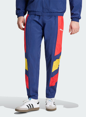 Adidas/阿迪达斯正品三叶草男士休闲松紧针织运动长裤KG2576