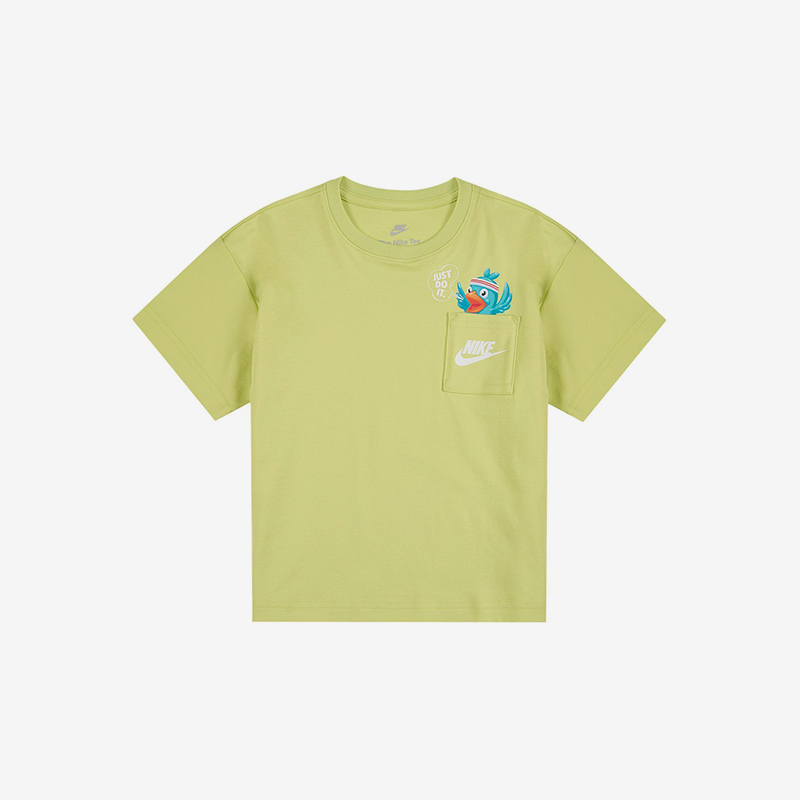 Nike/耐克正品2025夏季款小童运动针织圆领透气短袖II3062-383