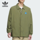 休闲时尚 三叶草男士 简约宽松外套JC6842 阿迪达斯正品 Adidas