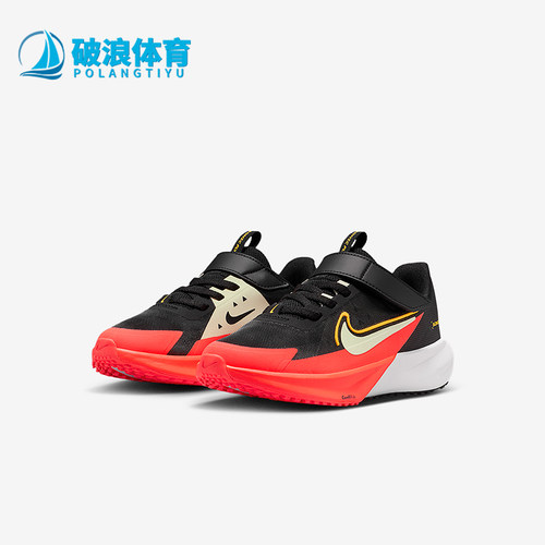Nike/耐克正品Sonic Fly小童运动低帮魔术贴耐磨跑步鞋FZ0016-005
