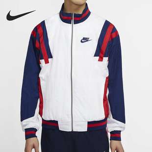 Nike SPORTSWEAR 男子休闲透气梭织立领夹克 CJ4922 耐克正品