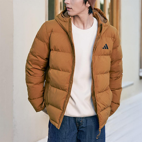 Adidas/阿迪达斯正品V HELIONIC J UG男士连帽保暖羽绒服KF4397