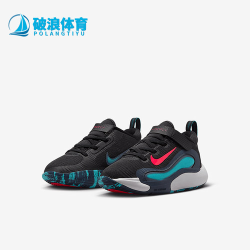 Nike/耐克正品新款儿童防滑减震低帮魔术贴休闲鞋FQ7670-004