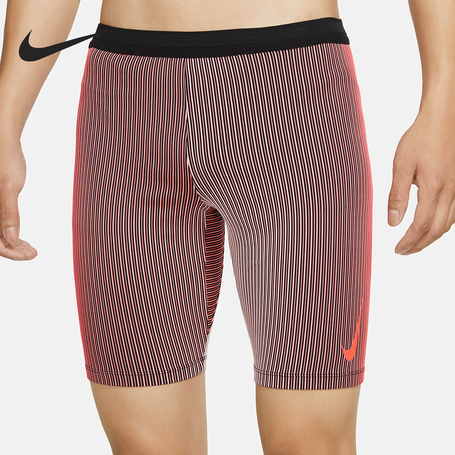 耐克男子跑步紧身短裤