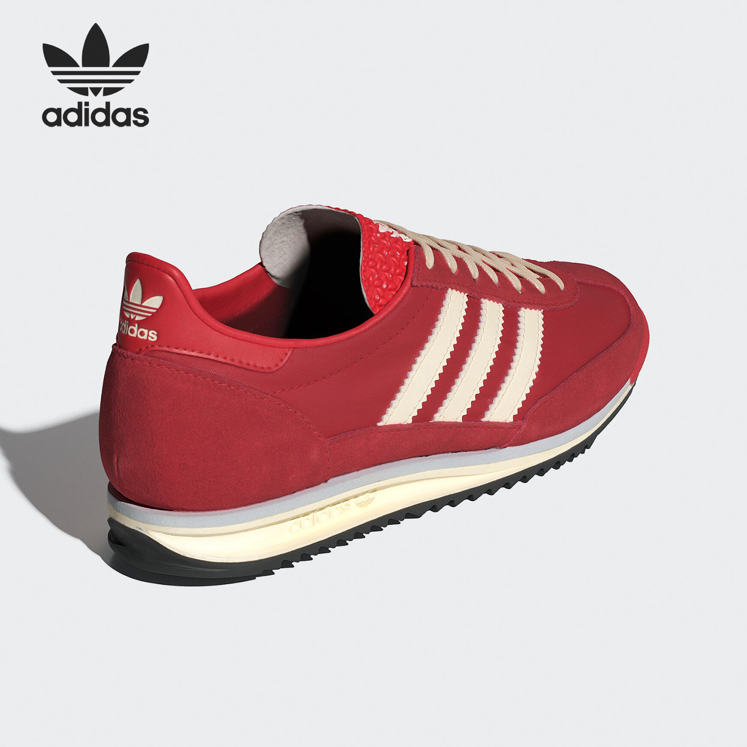 Adidas/阿迪达斯官方正品三叶草男女经典复古薄底运动鞋IE3475