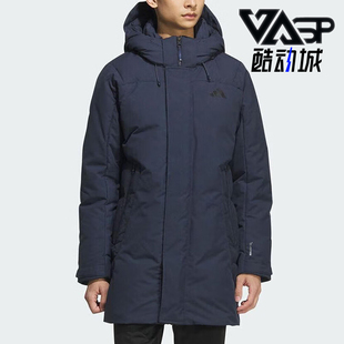 男士 Adidas 阿迪达斯正品 冬季 保暖日常羽绒服KC2514 宽松舒适经典