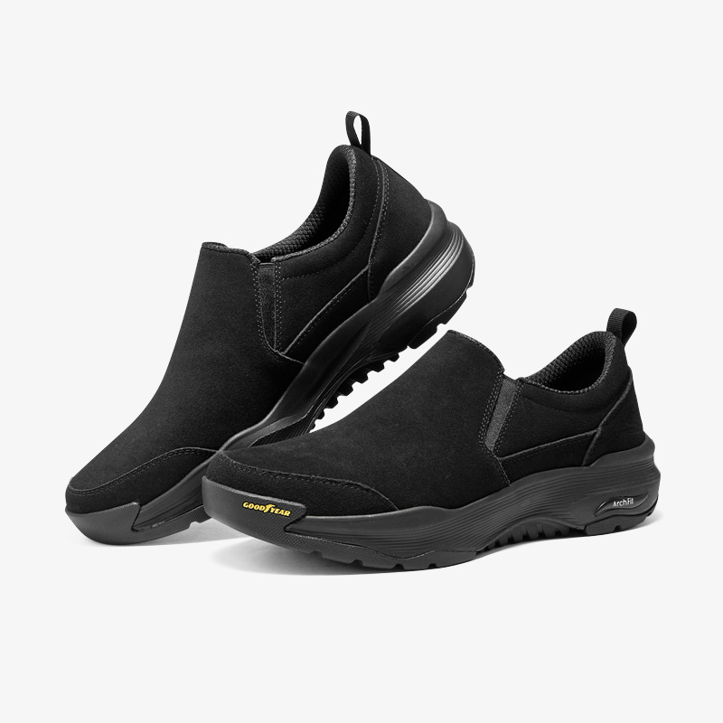 Skechers/斯凯奇正品新款男子一脚蹬户外健步轻便运动休闲鞋