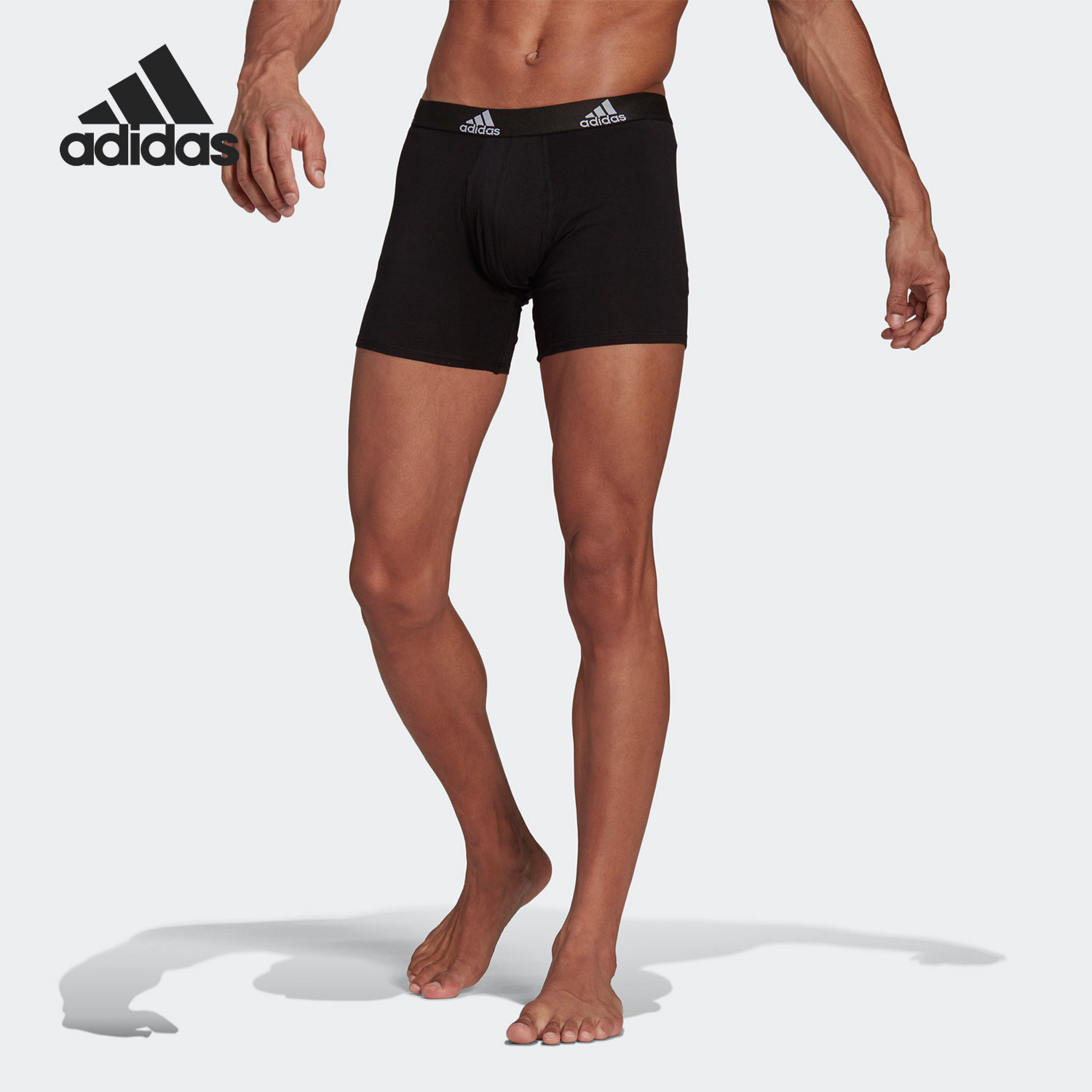 Adidas/阿迪达斯正品当季新款男子健身训练舒适运动内裤GU8889