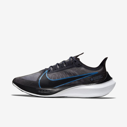 Nike耐克正品男ZOOM AIR减震防滑气垫系带跑步鞋BQ3202-007