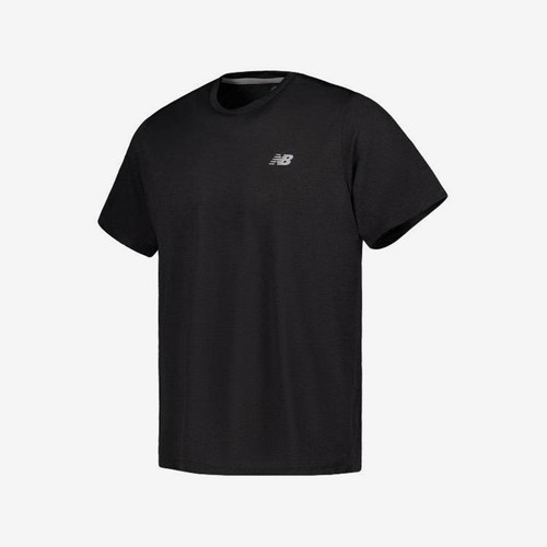 New Balance/NB正品夏季新款男子经典休闲运动短袖T恤MT41253-BK
