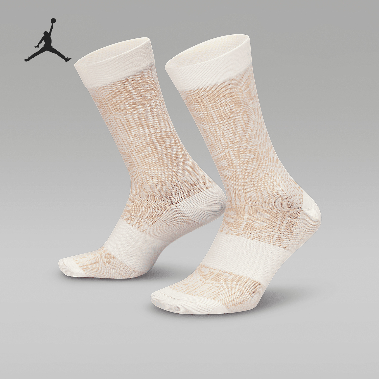 Nike/耐克正品JORDAN男女时尚高筒运动袜一双装HJ2412-133