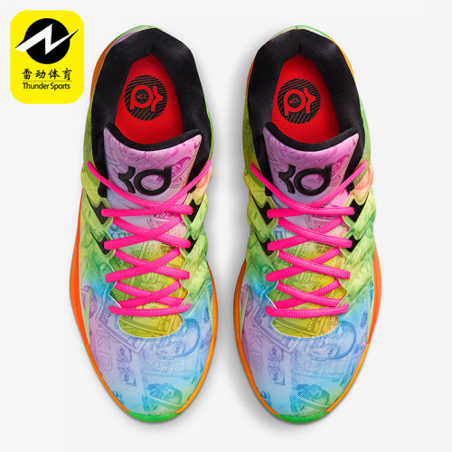 Nike/耐克正品KD 17男女缓震耐磨实战运动篮球鞋HF1811-700