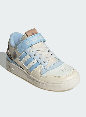 Adidas/阿迪达斯正品三叶草小童透气经典篮球运动耐磨板鞋JS2475