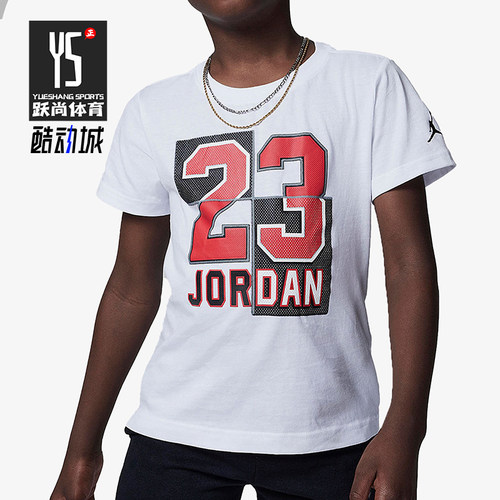 Nike/耐克正品JORDAN23印花短袖T恤新款经典短袖T恤FB1689-100