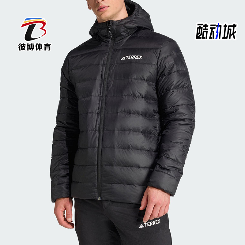 Adidas/阿迪达斯正品2025 MULTI男士休闲保暖户外羽绒服KB2176