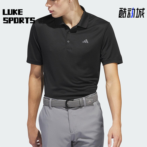 Adidas/阿迪达斯正品2025夏季男士透气经典运动翻领POLO衫IN6418
