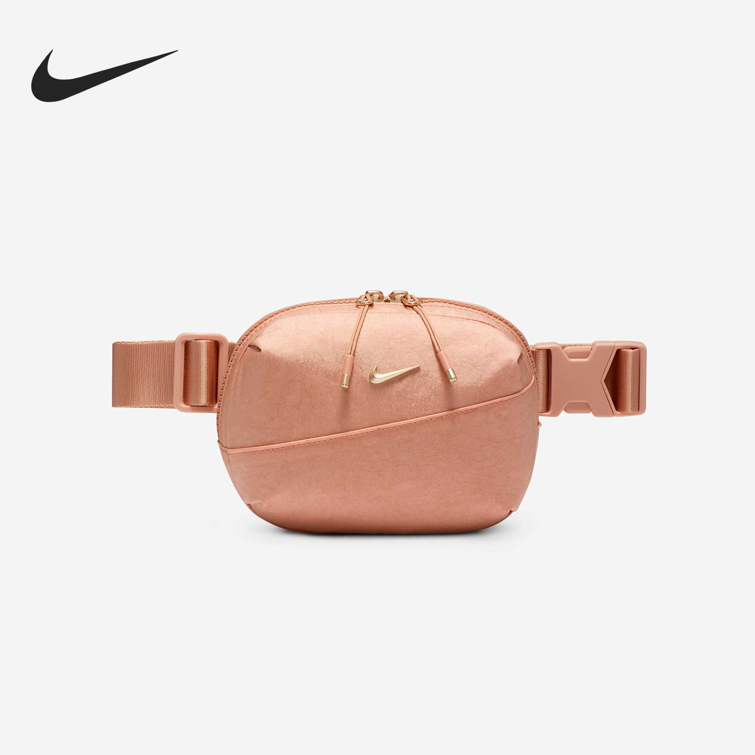 Nike/耐克正品2025新款男女同款简约拉链户外腰包HM6120-688