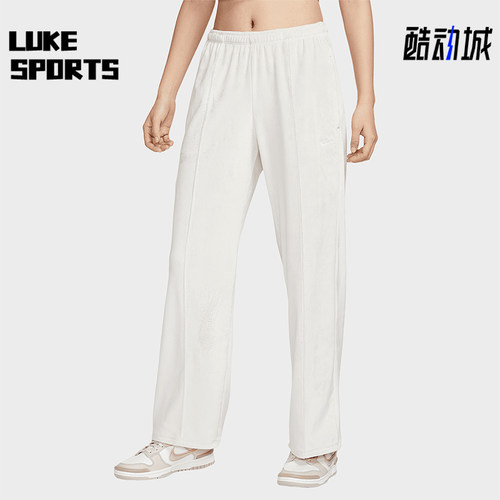 Nike/耐克正品秋冬新款女士中腰简约保暖加绒长裤HJ0923-104