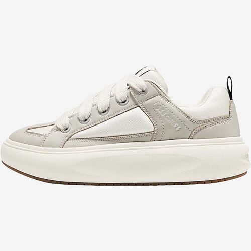 Skechers斯凯奇正品COOLED MEMORY男款低帮厚底板鞋183330-OFWT