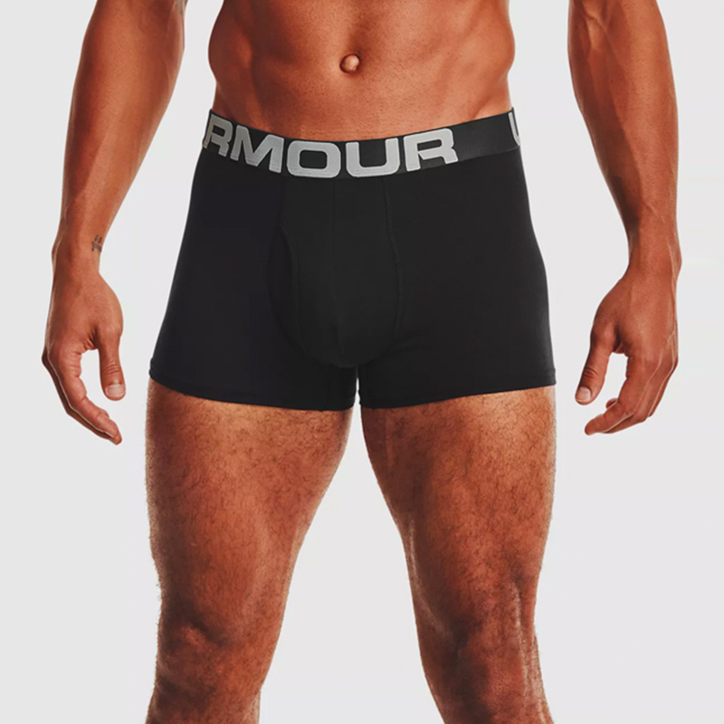 UA/安德玛正品Charged 3男子运动休闲透气三条装内裤1363616-001