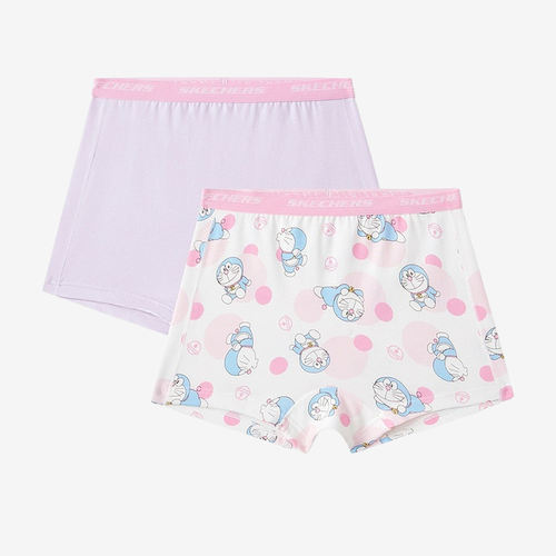 Skechers斯凯奇正品kids x 哆啦A梦儿童亲肤内裤L325G074-065L