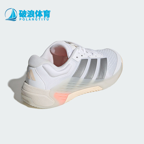 Adidas/阿迪达斯正品DROPSET女士运动系带防滑耐磨休闲鞋JR4666