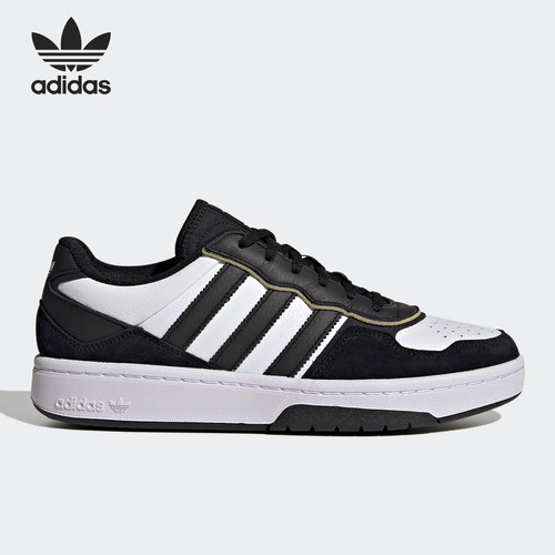Adidas/阿迪达斯正品COURTIC三叶草男女款经典运动板鞋JS3034
