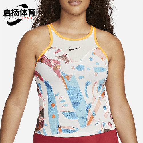Nike/耐克正品女士透气经典运动舒适运动休闲圆领背心DX5370-113