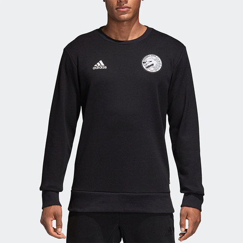 Adidas/阿迪达斯正品男士运动休闲舒适透气套头卫衣DP0686