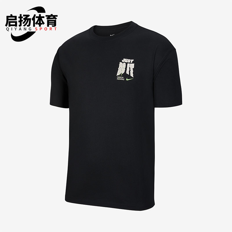 Nike/耐克正品2025男士日常针织透气圆领套头运动短袖IV6813-010