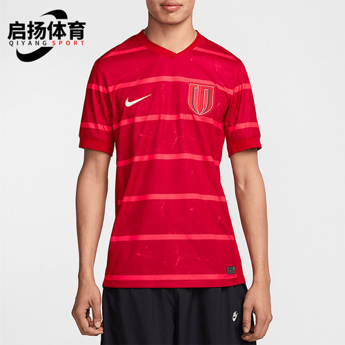 Nike/耐克正品夏季新款男士足球比赛训练经典短袖T恤HM6166-687