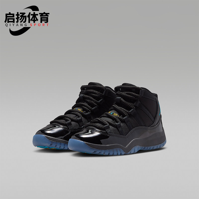 Nike/耐克正品JORDAN小童高帮系带减震经典运动篮球鞋378039-047图片