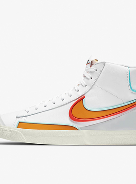 Nike/耐克正品Blazer Mid 77男士高帮经典耐磨运动板鞋DA7233-100