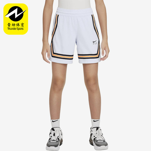 Nike/耐克正品儿童时尚休闲松紧高腰合身五分短裤DA1086-085