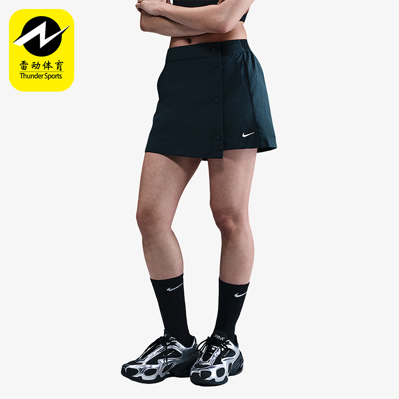 Nike/耐克正品Sportswear女士透气运动梭织休闲裙裤HM6980-478